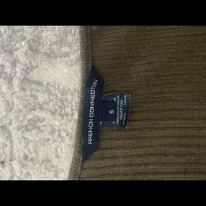 French Connection olive green dress size S